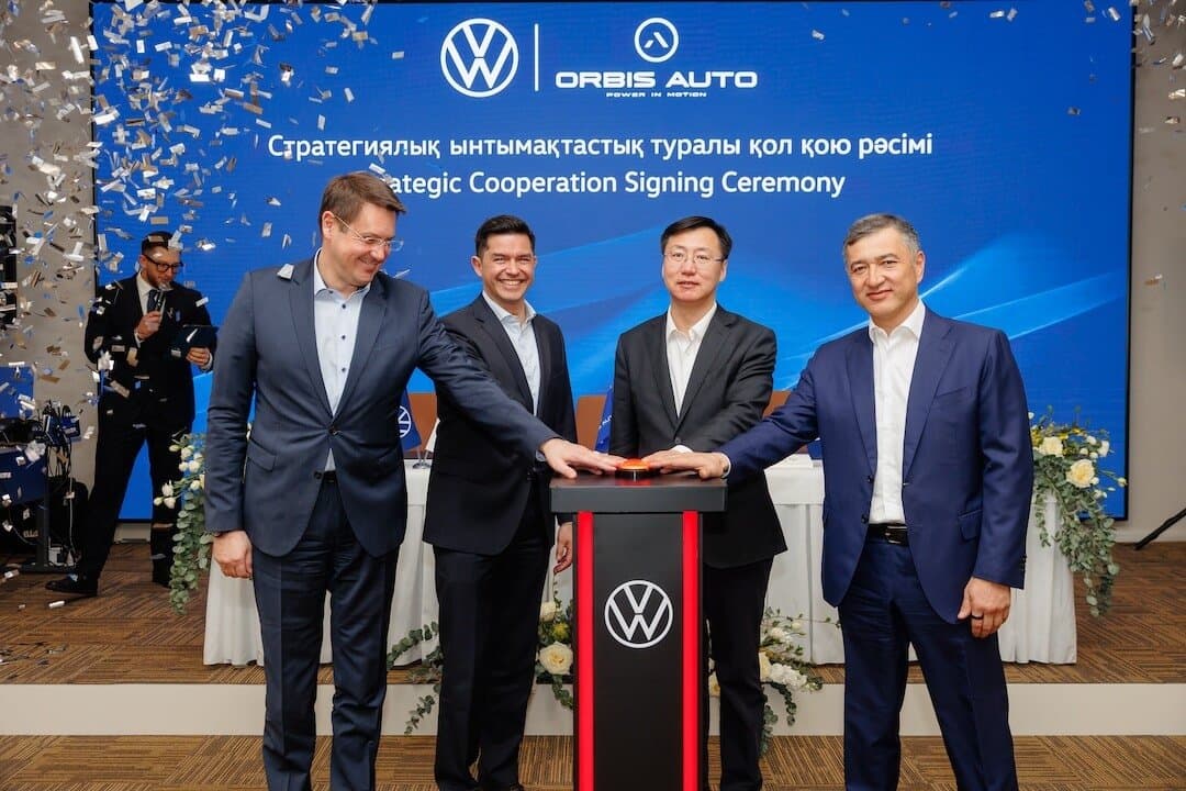 Презентация возвращения Volkswagen в Казахстан